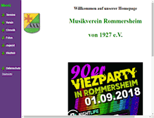 Tablet Screenshot of mv.rommersheim.de